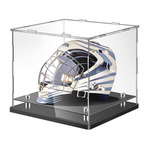 Boîte <span class=keywords><strong>de</strong></span> présentation en acrylique pour casque <span class=keywords><strong>de</strong></span> football, boîte <span class=keywords><strong>de</strong></span> collection transparente pour casque <span class=keywords><strong>de</strong></span> <span class=keywords><strong>moto</strong></span>, boîte <span class=keywords><strong>de</strong></span> rangement personnalisée pour ballon <span class=keywords><strong>de</strong></span> rugby - Product Image 4