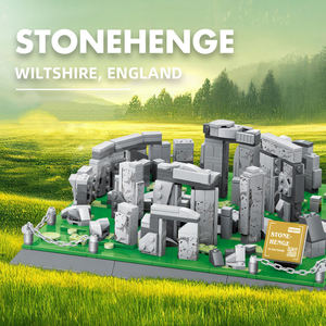Wange 4224 Stonehenge Wiltshire Angleterre Attraction Touristique Blocs de Construction en Plastique pour Enfants Unisexe - Product Image 3