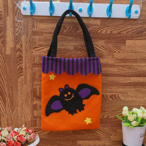 Bolsas <span class=keywords><strong>de</strong></span> Halloween para niños Trick or Treat Bolsas <span class=keywords><strong>de</strong></span> regalo Spider Pumpkin Web Tote Bag 4 Day of the Dead Party Candy Goodie Supplies - Product Image 6