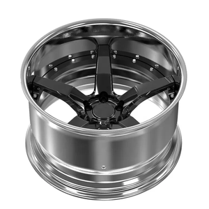 Jantes de voiture forgées personnalisées à bas prix d'usine 15 16 17 18 19 20 21 22 23 24 25 26 pouces T6061 jantes forgées de conception de rechange - Product Image 1