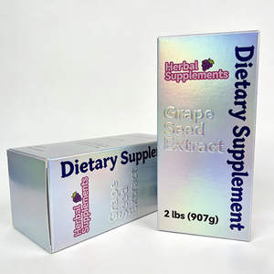 <span class=keywords><strong>Caja</strong></span> de Papel para Empaquetado con Impresión Personalizada para Botellas de Productos Nutracéuticos - Product Image 1