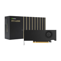 NVI DIA Conception professionnelle Carte graphique Modélisation Rendu Montage vidéo Fente unique Basse puissance RTX A2000-12G Neuf