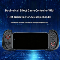 Control de Juego Extensible X3 de Alta Calidad con Ventilador de Refrigeración, Doble Sensor de Efecto Hall, Gamepad para Android/IOS/PC