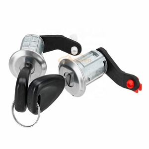 Aelwen 2 ổ khóa 2 phím cửa xe khóa 2 xi lanh phù hợp cho <span class=keywords><strong>Renault</strong></span> Master II 98-oe 256523 7701470944 - Product Image 3