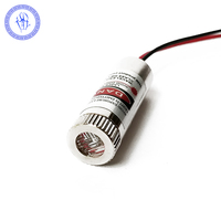 Focusable 650nm 100mW 90 Degrees Fan Angle Line Shape Red Laser Diode Module 5V