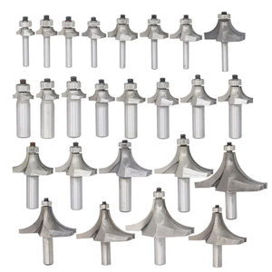 L-N001-1 Mũi Phay Gỗ Tròn Bit Công Nghiệp Chất Lượng Cao Thân 1/4 Và 1/2 Inch - Product Image 1