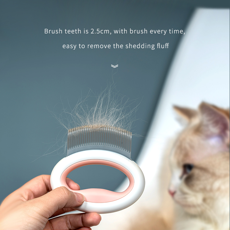Pet Grooming Comb Pet Cat Dog Hair Cleaning Hook Brush Comb