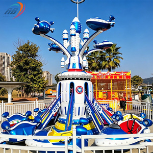 Manège pour enfants en plein air, avion à commande autonome pour 16 personnes, idéal pour les parcs d'attractions, en vente - Product Image 3