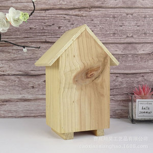 Casa para Insectos, Nido de Abejas de Madera 20x10x8cm, Color Madera Natural, Control de Plagas en Exteriores, Decoración de Jardín - Product Image 4