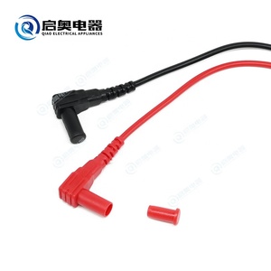 कॉपर कंडक्टर 600 वी 10 ए टेस्ट केबल और वोल्टेज परीक्षक के साथ डिजिटल मल्टीमीटर पेन जांच - Product Image 5