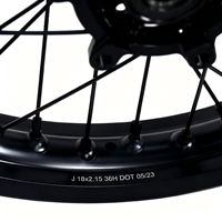 Plaque d'immatriculation avant personnalisée avec logo en fibre de carbone forgée pour Surron Light Bee S X Segway X160 X260, pièces de moto électrique tout-terrain OEM Racing