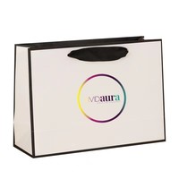 Échantillon Gratuit – Sac en Papier de Luxe Personnalisé pour Mariage, Mode, Shopping, avec Lamination Mate et Ruban en Fourrure pour Vêtements, Chaussures, Emballage et Envoi Postal