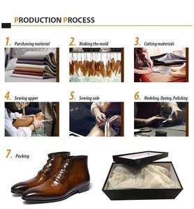 Nuevos mocasines de otoño para hombre - zapatos de cuero hechos a mano con punta cuadrada - ideales para ropa formal de negocios - Product Image 5