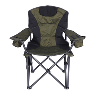 Chaise pliante d'extérieur moderne, portable, confortable, épaisse, durable, avec sac isotherme, pour jardin, parc, camping, pêche, plage, détente, voyage