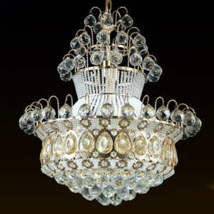 Lámparas Colgantes de Cristal Stamen, Decoración para Hoteles, Salones de Baile, Lámparas de Techo para Banquetes, Lámparas de Araña Brillantes para Techos Altos - Product Image 6