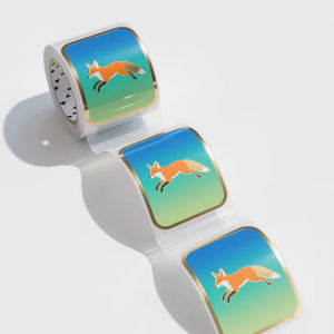 Hojas de Adhesivos de Vinilo PVC Removibles e Impermeables Personalizadas, Adhesivos Holográficos Imprimibles con Corte Kiss-Cut - Product Image 4