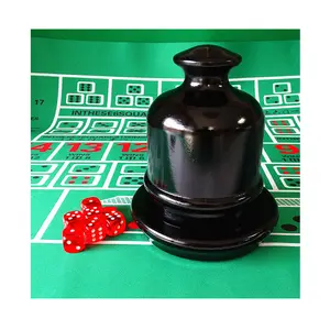 Nieuwe Speciale High-End Dobbelstenen Cup Met Lade Massief Hout Dobbelstenen Handleiding Casino Spel Cup Club Dice Games