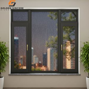 Fenêtres à battants en aluminium de haute qualité pour villa moderne GS, fenêtres extérieures en verre durables - Product Image 6