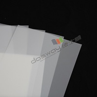 Jual Langsung Pabrik Harga Terbaik Merek Deshiwei Ukuran A4 A3 Ukuran Roll Film PET Transfer Panas Dua Sisi Aplikasi Tekstil Laris