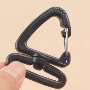 Ba lô phụ kiện 32mm Nhựa Điều chỉnh tam giác xoay clip móc Snap hook cho thể thao ngoài trời Túi Dây đai kết nối đồ trang trí - Product Image 1