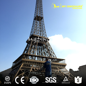 Mi Dino M4-4 monumentos Torre Eiffel para <span class=keywords><strong>parque</strong></span> en miniatura - Product Image 4