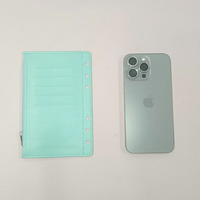 Carpeta de múltiples colores con bolsillos, tamaño A6, carpeta de 6 agujeros, Carpetas con cremallera para Carpeta de cuaderno de 6 anillos, bolsas de hojas sueltas