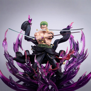 Figura Coleccionable de Anime de <span class=keywords><strong>Roronoa</strong></span> <span class=keywords><strong>Zoro</strong></span> con Estilo de Tres Espadas y Aura de Haki - Product Image 5