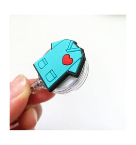 Carino retrattile infermiera badge reel kit medici badge reel <span class=keywords><strong>per</strong></span> infermiere medico medico ospedale ufficio lavoratore regalo - Product Image 3