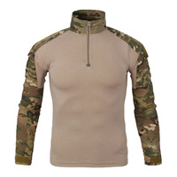 Chemise tactique G2 Frog à manches longues, imperméable, respirante, anti-déchirure, camouflage automne, toile sportive, chasse pour hommes