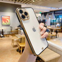 Oneplus — coque souple transparente en TPU pour Oneplus, compatible modèles 6T, 7T pro, 7, 8, 9, 10 pro, avec galvanisée, à la mode