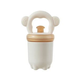 Sucette d'alimentation en <span class=keywords><strong>silicone</strong></span> de qualité alimentaire pour bébés et nourrissons, style poussée, pour fruits et légumes, 0-24 mois - Product Image 1