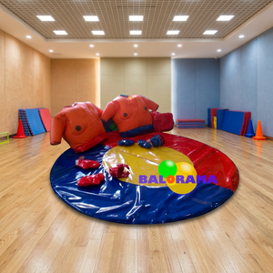 Château gonflable pour enfants amusant aire de jeux de lutte sumo gonflable interactive et durable - Product Image 3