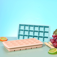 Moule à glaçons en silicone de qualité alimentaire pour réfrigérateur domestique - Glaçons faits maison
