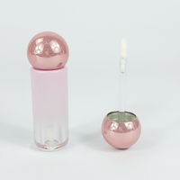 Tube de gloss à lèvres personnalisé, emballage cosmétique, tube unique pour gloss à lèvres, 4,5 ml, flacon vide mignon