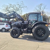 Tracteur agricole à roues de 130 CV de la marque China Tavol Farm avec chargeur frontal