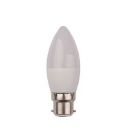 Hochwertige Kerzen-Ersatzbirne Dimmbare LED-Lampe C37 Weißlicht PP+Aluminium 3000K/4000K/6500K 25000 Stunden 360° Abstrahlwinkel Ra80