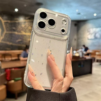 NOUVEAU Coque de téléphone scintillante Bling Star à paillettes pour iPhone 18 17 16 15 14 13 12 11 Pro Max Plus, transparente avec poudre scintillante