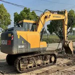 Hot Boutique Used Excavator HYUNDAI 110 To Provide Quality Assurance Car Condition First-class