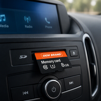 Carte mémoire pour autoradio 2 Go 4 Go 8 Go, carte TF pour navigation GPS, lecteur MP3, stockage de musique, mise à niveau des appareils multimédias