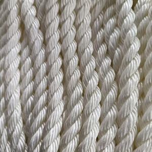 24 मिमी 3 स्ट्रैंड पॉलिएस्टर रस्सी जेट नाव समुद्री रस्सी मछली पकड़ने वाली रील पॉलीप्रोपाइलीन फाइबर पे नायलॉन रस्सी नलॉन की रस्सी एंटर - Product Image 3