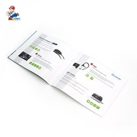 Brochure publicitaire personnalisée imprimée en HD sur carton durable, impression offset, pour dépliants, prospectus et livrets