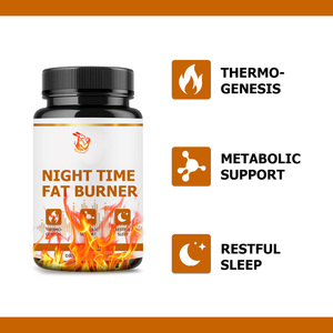 Capsules brûle-graisses de nuit à marque privée avec vitamine D3 – Mélange nocturne exclusif – Compléments alimentaires pour le soutien métabolique - Product Image 2