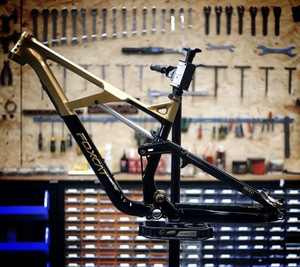 <span class=keywords><strong>Cuadro</strong></span> de Bicicleta de Montaña FOXCAT 170 con Suspensión Completa, <span class=keywords><strong>Cuadro</strong></span> de Aleación de Aluminio <span class=keywords><strong>para</strong></span> Descenso, Enduro y Carreras, 27.5'' 29'' - Product Image 1