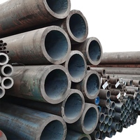 Tube en acier au carbone de haute qualité Q235 Grade D SS400 S235JR S235JO S235J2 X42 Tuyau sans couture en acier au carbone