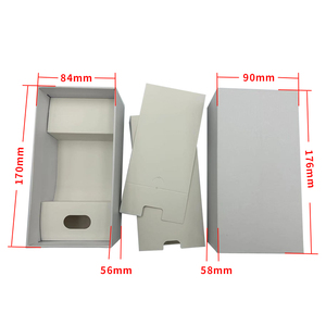 Biểu Tượng Tùy Chỉnh Giấy Trắng Điện Thoại Bao Bì Hộp Với Phí Cáp Ngăn, Tương Thích Iphone 12 13 14 15 Pro Max Cộng Với - Product Image 4