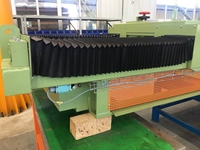 Housse de protection télescopique pour rail de guidage Yodel, soufflet rectangulaire en nylon accordéon pour CNC