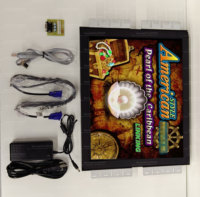 Prix bon marché écran tactile infrarouge LCD POG moniteurs de jeu perle des caraïbes/pot d'or écran tactile moniteur 19 pouces
