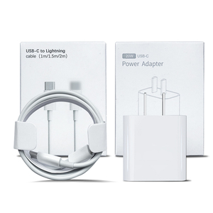 Original Charger for Iphone Fast Charging Type-c PD 18W 20W Cable pd Charger for Iphone Plug Cable Box