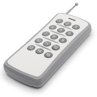 Konst Smart Home 12/15/18-Key Télécommande sans fil AAA Batterie étanche pour lumières LED Alarmes de sécurité 433MHz 1000m Portée