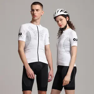 Golovejoy qxf01 tùy chỉnh thoáng khí đi xe đạp Jersey Mùa Hè Chống UV đồng phục xe đạp Jersey của phụ nữ mát thể thao đi xe đạp mặc